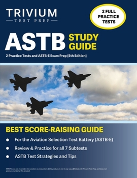 Paperback ASTB Study Guide: 2 Practice Tests and ASTB-E Exam Prep [5th Edition] Book