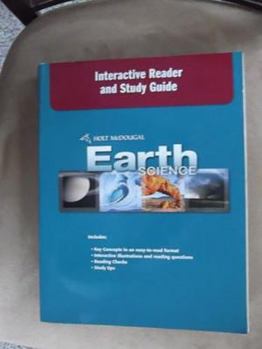 Paperback Holt McDougal Earth Science: Interactive Reader and Study Guide Book