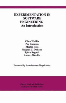 Paperback Experimentation in Software Engineering: An Introduction Book