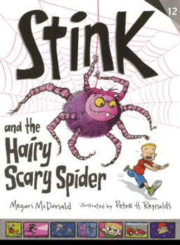 Library Binding Stink and the Hairy Scary Spider Book