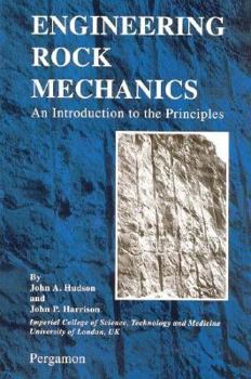 Paperback Engineering Rock Mechanics: An Introduction to the Principles Book