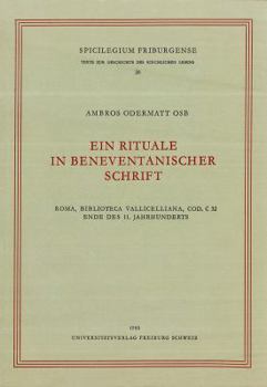 Paperback Ein Rituale in Beneventanischer Schrift [German] Book