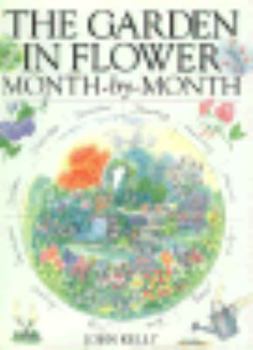Hardcover The Garden in Flower: Month-By-Month Book