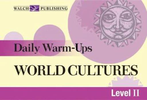Paperback Daily Warm-Ups for World Cultures Book