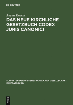 Hardcover Das neue Kirchliche Gesetzbuch Codex Juris Canonici [German] Book