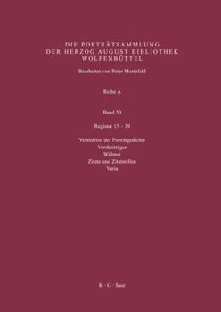 Hardcover Register 15-19 (German Edition) [German] Book