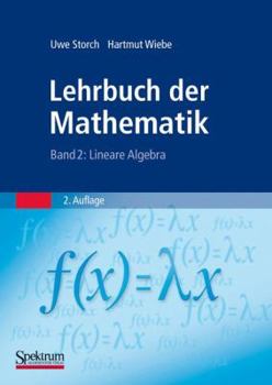 Paperback Lehrbuch Der Mathematik, Band 2: Lineare Algebra [German] Book