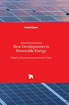 Hardcover New Developments in Renewable Energy Book