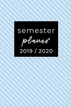 Semester Planer 2019 / 2020: A5 Coole Geschenkidee PUNKTIERT zum Studium Notizbuch f�r Studenten Studienbeginn Erstes Semester Pruefung Geburtstag Terminkalender