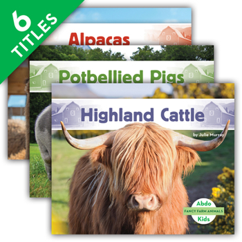 Library Binding Fancy Farm Animals (Set) Book