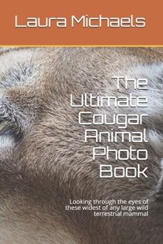 The Ultimate Cougar Animal Photo Book: Looking through the eyes of these widest of any large wild terrestrial mammal