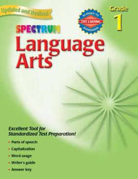 Paperback Language Arts, Grade 1 (Spectrum) Book