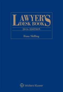 Paperback Lawyer's Desk Book: 2016 Edition Book