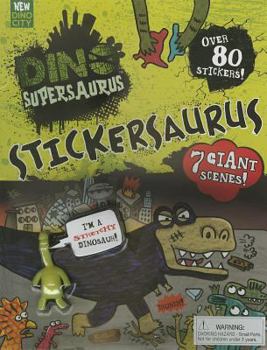 Paperback Dino Supersaurus: Stickersaurus Book