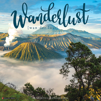 Wanderlust 2026 Wall Calendar