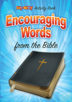 Paperback Encouraging Words from the Bible (Pk of 6): Itty-Bitty Bible Activity Book