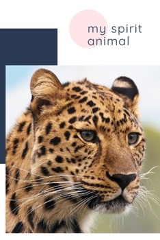 My spirit animal: notebook(110 Pages, Blank Framed, 6 x 9): Beautifull Cute College Notebook, Journal, Diary, great gift, perfect for writting notes, ... Cheetah (110 Pages, Blank Framed, 6 x 9)