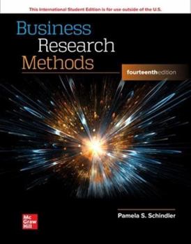 Paperback Business Research Methods ISE Book