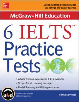 Paperback McGraw-Hill Education 6 Ielts Practice Tests with Audio Book