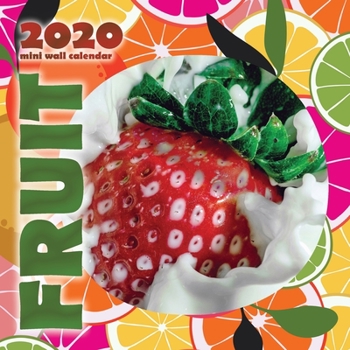 Paperback Fruit 2020 Mini Wall Calendar Book