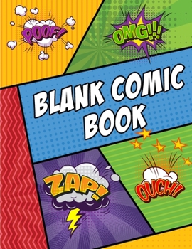 Paperback Blank Comic Book