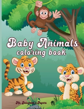Paperback Baby Animals Coloring Book