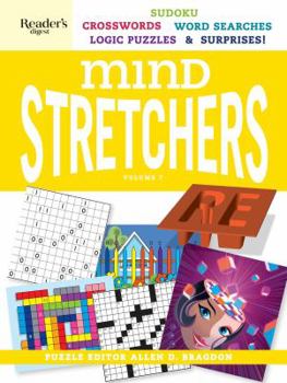 Spiral-bound Reader's Digest Mind Stretchers Puzzle Book Vol. 7, 7 Book