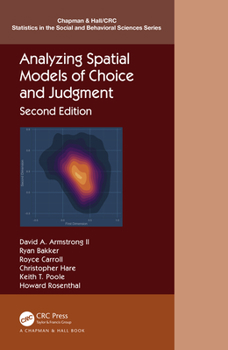 Hardcover Analyzing Spatial Models of Choice and Judgment Book