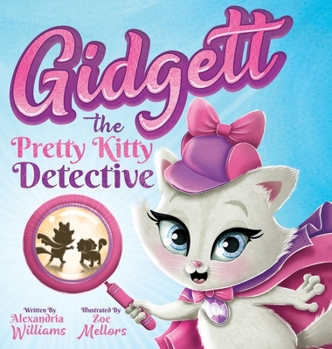 Hardcover Gidgett the Pretty Kitty Detective Book