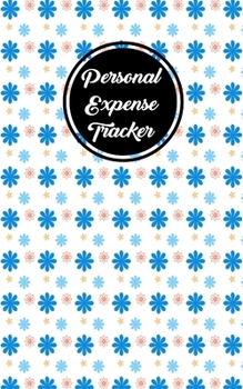 Paperback Personal Expense Tracker: Simple Budget Organizer and Spending Planner With A Floral Theme Book