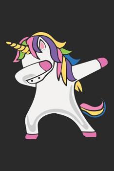 Paperback Dabbing Unicorn Notebook: 6x9inch dabbing Unicorn Notebook College Ruled Book