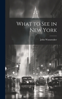 Hardcover What to See in New York Book