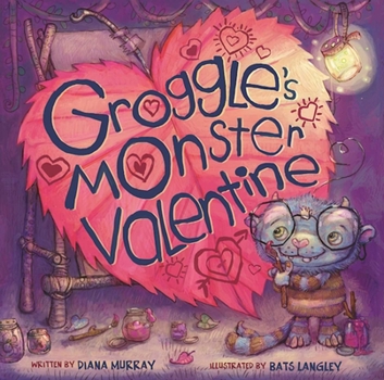 Hardcover Groggle's Monster Valentine Book