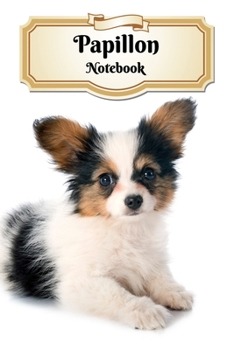 Papillon Notebook: | Composition Book 150 pages 6 x 9 in. | Wide Ruled | Writing Notebook | Lined Paper | Soft Cover | Plain Journal