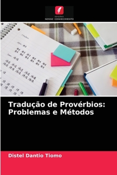Paperback Tradução de Provérbios: Problemas e Métodos [Portuguese] Book