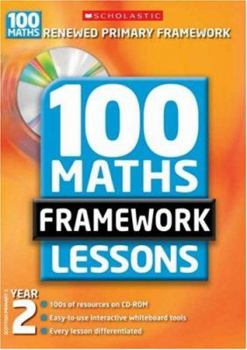 Paperback 100 Maths Framework Lessons. Year 2, Scottish Primary 3 Book