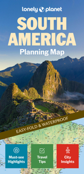 Loose Leaf Lonely Planet South America Planning Map Book