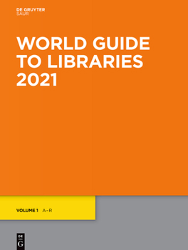 Hardcover World Guide to Libraries 2021 Book