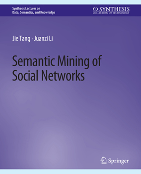 Paperback Semantic Mining of Social Networks Book