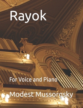 Paperback Rayok: For Voice and Piano Book