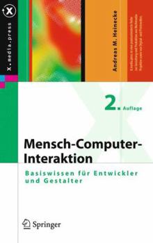 Hardcover Mensch-Computer-Interaktion: Basiswissen Für Entwickler Und Gestalter [German] Book