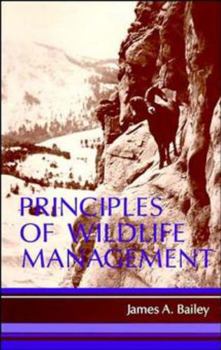 Paperback Principles of Wildlife Management Book