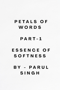 Paperback Petals of words -1: Essence of softness Book