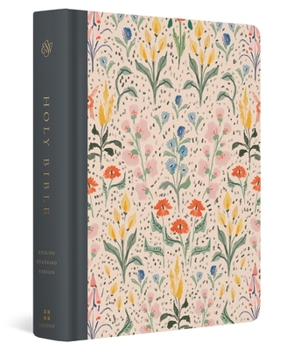 Hardcover ESV Single Column Journaling Bible, Artist Series (Cloth Over Board, Lulie Wallace, in Bloom) Book