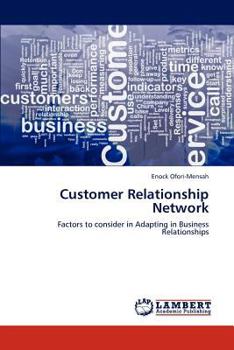 Paperback Customer Relationship Network Book