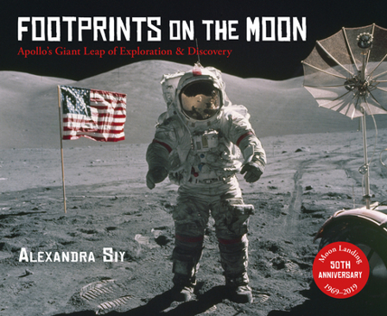 Paperback Footprints on the Moon Book