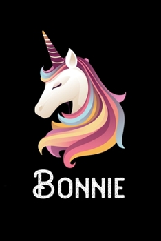 Bonnie: Personalized Custom Name Unicorn Themed Monthly 2020 Planner (Calendar, To Do List, Monthly Budget, Grocery List, Yearly Financial Goals) Gift for Girls and Women
