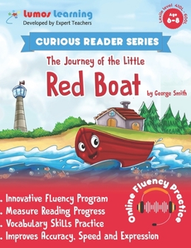 Paperback Curious Reader Series: The Journey of the Little Red Boat: A Story from the Coast of Maine Book