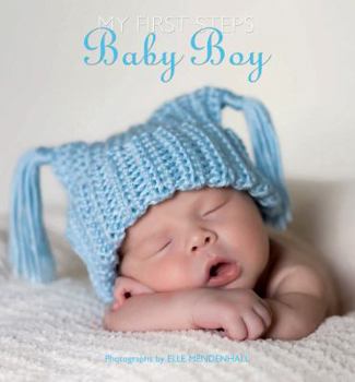 Hardcover My First Steps Baby Boy Book