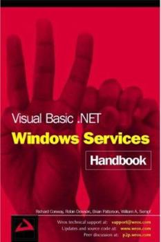 Paperback Visual Basic .Net Windows Services Handbook Book